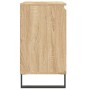 Sonoma oak engineered wood bathroom cabinet 58x33x60 cm by vidaXL, bathroom vanities - Ref: Foro24-831591, Price: 63,30 €, Di...