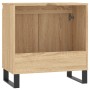 Sonoma oak engineered wood bathroom cabinet 58x33x60 cm by vidaXL, bathroom vanities - Ref: Foro24-831591, Price: 63,30 €, Di...