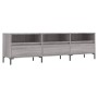 Sonoma gray plywood TV cabinet 150x30x44.5 cm by vidaXL, TV Furniture - Ref: Foro24-831290, Price: 74,28 €, Discount: %