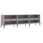 Sonoma gray plywood TV cabinet 150x30x44.5 cm by vidaXL, TV Furniture - Ref: Foro24-831290, Price: 74,28 €, Discount: %