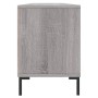 Sonoma gray plywood TV cabinet 150x30x44.5 cm by vidaXL, TV Furniture - Ref: Foro24-831290, Price: 74,28 €, Discount: %