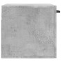 Concrete gray engineered wood wall cabinet 60x36.5x35 cm by vidaXL, Lockers and storage cabinets - Ref: Foro24-830024, Price:...