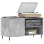 Concrete gray engineered wood disc cabinet 85x38x48 cm by vidaXL, CD and DVD storage - Ref: Foro24-831696, Price: 53,54 €, Di...