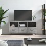 Sonoma gray engineered wood TV cabinet 102x36x50 cm by vidaXL, TV Furniture - Ref: Foro24-829034, Price: 56,94 €, Discount: %