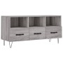 Sonoma gray engineered wood TV cabinet 102x36x50 cm by vidaXL, TV Furniture - Ref: Foro24-829034, Price: 56,94 €, Discount: %