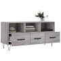 Sonoma gray engineered wood TV cabinet 102x36x50 cm by vidaXL, TV Furniture - Ref: Foro24-829034, Price: 56,94 €, Discount: %