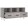 Sonoma gray engineered wood TV cabinet 102x36x50 cm by vidaXL, TV Furniture - Ref: Foro24-829034, Price: 56,94 €, Discount: %