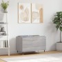 Mueble discos madera contrachapada gris sonoma 74,5x38x48 cm de vidaXL, Almacenamiento para CD y DVD - Ref: Foro24-831722, Pr...