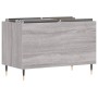 Plywood gray Sonoma wood record cabinet 74.5x38x48 cm by vidaXL, CD and DVD storage - Ref: Foro24-831722, Price: 37,05 €, Dis...