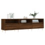 Mueble de TV madera contrachapada roble marrón 150x30x44,5 cm de vidaXL, Muebles TV - Ref: Foro24-831275, Precio: 102,33 €, D...