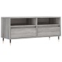 Sonoma gray plywood TV cabinet 100x34.5x44.5 cm by vidaXL, TV Furniture - Ref: Foro24-831234, Price: 54,04 €, Discount: %