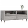 Sonoma gray plywood TV cabinet 100x34.5x44.5 cm by vidaXL, TV Furniture - Ref: Foro24-831234, Price: 54,04 €, Discount: %