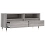 Sonoma gray plywood TV cabinet 100x34.5x44.5 cm by vidaXL, TV Furniture - Ref: Foro24-831234, Price: 54,04 €, Discount: %