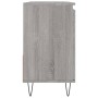 Armario de baño madera contrachapada gris Sonoma 65x33x60 cm de vidaXL, Tocadores de baño - Ref: Foro24-831610, Precio: 69,99...