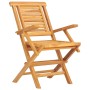 Folding garden chairs 2 pcs solid teak wood 56x63x90 cm by vidaXL, Garden chairs - Ref: Foro24-362756, Price: 184,36 €, Disco...