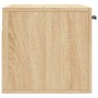 Armario de pared madera ingeniería roble Sonoma 60x36,5x35 cm de vidaXL, Taquillas y armarios de almacenamiento - Ref: Foro24...