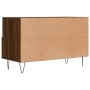 Brown oak plywood TV cabinet 80x36x50 cm by vidaXL, TV Furniture - Ref: Foro24-828971, Price: 61,99 €, Discount: %