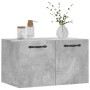 Betongrauer Wandschrank aus Holzwerkstoff, 60 x 36,5 x 35 cm von vidaXL, Schließfächer und Lagerschränke - Ref: Foro24-830016...