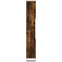 Armario de baño madera contrachapada roble ahumado 30x30x190 cm de vidaXL, Tocadores de baño - Ref: Foro24-831545, Precio: 84...