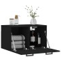 Wandschrank Holzwerkstoff schwarz 60x36,5x35 cm von vidaXL, Schließfächer und Lagerschränke - Ref: Foro24-830029, Preis: 34,6...