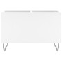 White plywood record cabinet 74.5x38x48 cm by vidaXL, CD and DVD storage - Ref: Foro24-831724, Price: 37,01 €, Discount: %