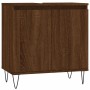 Badezimmerschrank aus braunem Eichenholzwerkstoff, 58 x 33 x 60 cm von vidaXL, Badezimmerwaschtische - Ref: Foro24-831587, Pr...