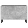 Mueble discos madera contrachapada gris hormigón 74,5x38x48 cm de vidaXL, Almacenamiento para CD y DVD - Ref: Foro24-831736, ...