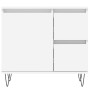 Armario de baño madera contrachapada blanco 65x33x60 cm de vidaXL, Tocadores de baño - Ref: Foro24-831604, Precio: 66,88 €, D...