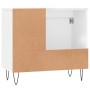 Armario de baño madera contrachapada blanco 65x33x60 cm de vidaXL, Tocadores de baño - Ref: Foro24-831604, Precio: 66,88 €, D...