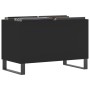 Mueble para discos madera contrachapada negro 74,5x38x48 cm de vidaXL, Almacenamiento para CD y DVD - Ref: Foro24-831733, Pre...