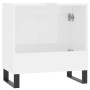 Glossy white engineered wood bathroom cabinet 58x33x60 cm by vidaXL, bathroom vanities - Ref: Foro24-831590, Price: 59,70 €, ...