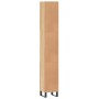 Armario de baño madera contrachapada roble Sonoma 30x30x190 cm de vidaXL, Tocadores de baño - Ref: Foro24-831543, Precio: 99,...