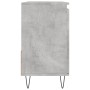 Armario de baño madera contrachapada gris hormigón 65x33x60 cm de vidaXL, Tocadores de baño - Ref: Foro24-831608, Precio: 68,...