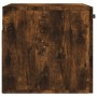 Engineered smoked oak wood wall cabinet 60x36.5x35 cm by vidaXL, Lockers and storage cabinets - Ref: Foro24-830017, Price: 28...