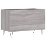 Mueble discos madera contrachapada gris sonoma 74,5x38x48 cm de vidaXL, Almacenamiento para CD y DVD - Ref: Foro24-831730, Pr...