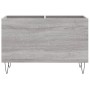 Mueble discos madera contrachapada gris sonoma 74,5x38x48 cm de vidaXL, Almacenamiento para CD y DVD - Ref: Foro24-831730, Pr...