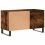 Plattenschrank aus geräuchertem Eichenholzwerkstoff, 85 x 38 x 48 cm von vidaXL, CD- und DVD-Speicher - Ref: Foro24-831713, P...