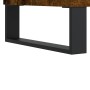 Plattenschrank aus geräuchertem Eichenholzwerkstoff, 85 x 38 x 48 cm von vidaXL, CD- und DVD-Speicher - Ref: Foro24-831713, P...