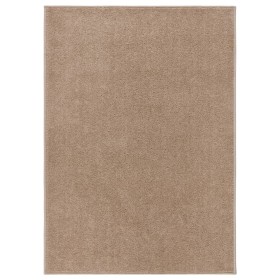 Short brown hair carpet 140x200 cm by vidaXL, Rugs - Ref: Foro24-340356, Price: 62,09 €, Discount: %