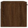 Oak brown engineered wood wall cabinet 60x36.5x35 cm by vidaXL, Lockers and storage cabinets - Ref: Foro24-830019, Price: 32,...