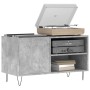 Concrete gray engineered wood disc cabinet 85x38x48 cm by vidaXL, CD and DVD storage - Ref: Foro24-831704, Price: 49,73 €, Di...