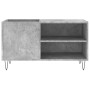 Concrete gray engineered wood disc cabinet 85x38x48 cm by vidaXL, CD and DVD storage - Ref: Foro24-831704, Price: 49,73 €, Di...