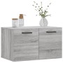 Sonoma gray engineered wood wall cabinet 60x36.5x35 cm by vidaXL, Lockers and storage cabinets - Ref: Foro24-830026, Price: 2...