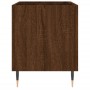 Mueble discos madera contrachapada roble marrón 74,5x38x48 cm de vidaXL, Almacenamiento para CD y DVD - Ref: Foro24-831723, P...