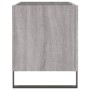 Sonoma gray plywood disc cabinet 74.5x38x48 cm by vidaXL, CD and DVD storage - Ref: Foro24-831738, Price: 65,99 €, Discount: %