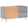 Mueble de discos madera de ingeniería gris Sonoma 85x38x48 cm de vidaXL, Almacenamiento para CD y DVD - Ref: Foro24-831706, P...