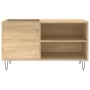 Sonoma Eiche Holzwerkstoff Scheibenmöbel 85x38x48 cm von vidaXL, CD- und DVD-Speicher - Ref: Foro24-831703, Preis: 56,99 €, R...