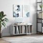 Concrete gray plywood disc cabinet 100x38x48 cm by vidaXL, CD and DVD storage - Ref: Foro24-831752, Price: 61,54 €, Discount: %