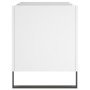 Mueble para discos madera contrachapada blanco 74,5x38x48 cm de vidaXL, Almacenamiento para CD y DVD - Ref: Foro24-831732, Pr...