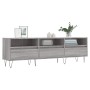 Sonoma gray plywood TV cabinet 150x30x44.5 cm by vidaXL, TV Furniture - Ref: Foro24-831282, Price: 93,94 €, Discount: %